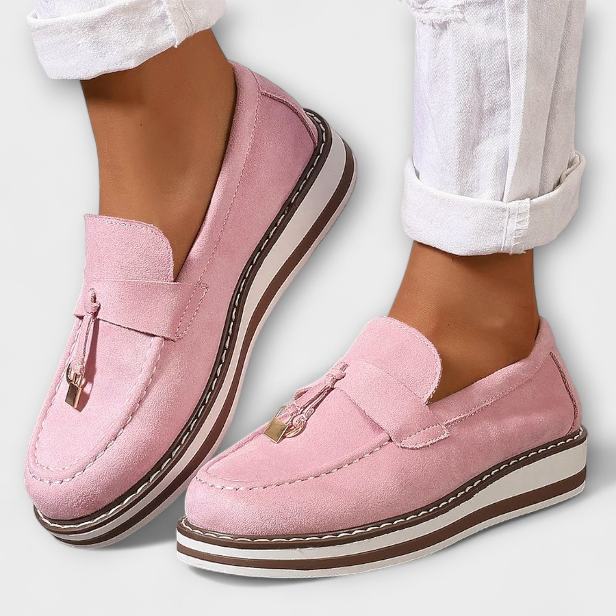 Savrani™ | Ümmarguse Nina Casual Mokassiinid
