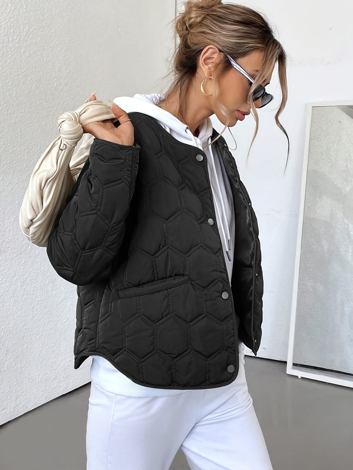Isabell™ | Ühevärviline sügisjakk