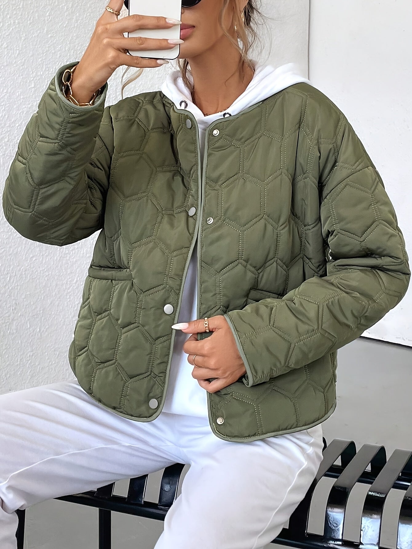 Isabell™ | Ühevärviline sügisjakk
