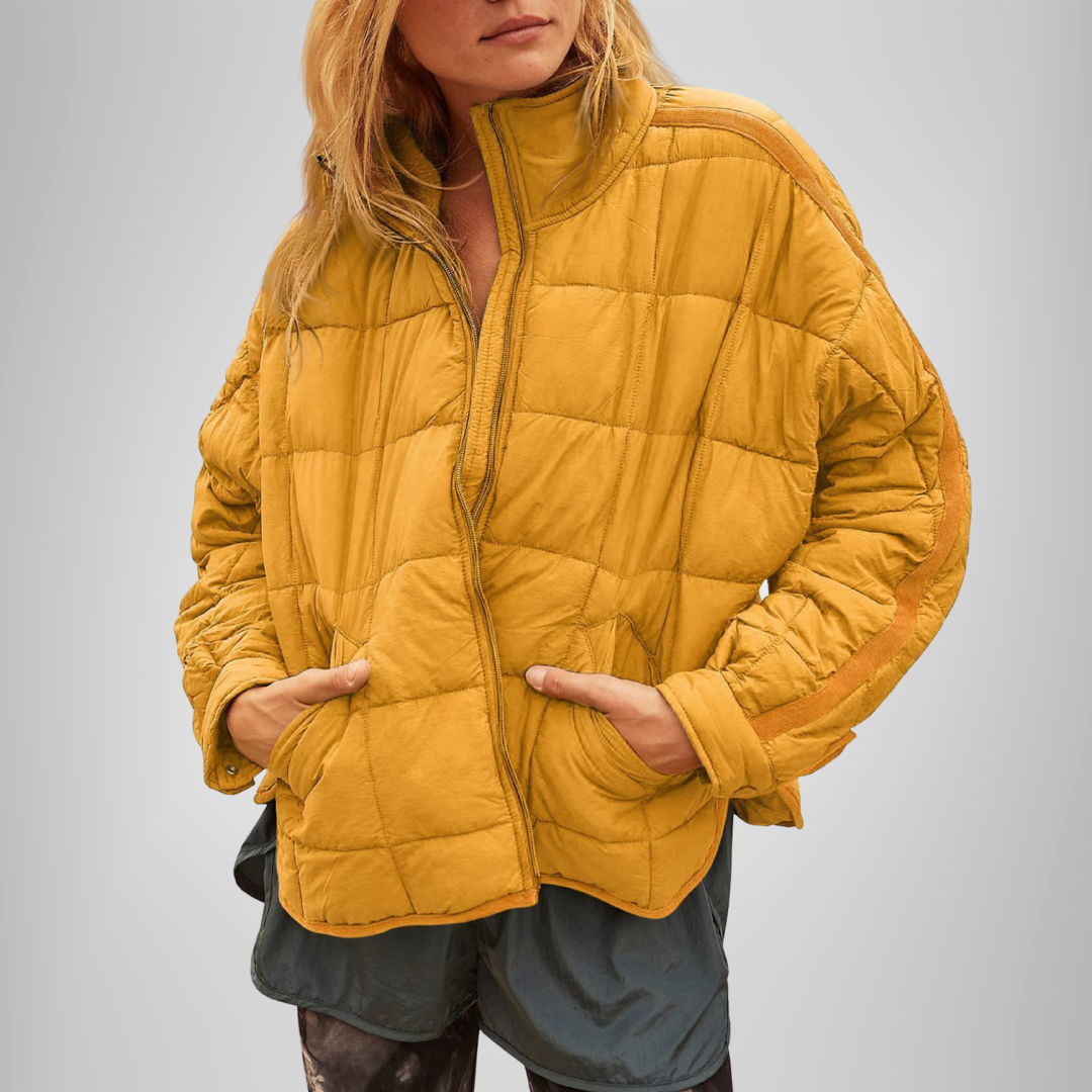 Novalie™ – Kerge Kompaktne Tõmblukk Puff Jacket