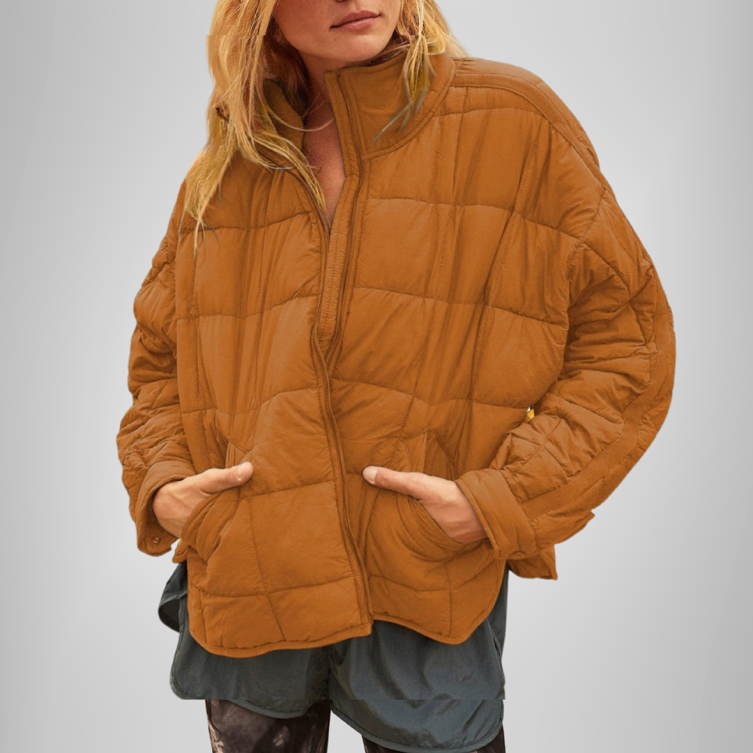Novalie™ – Kerge Kompaktne Tõmblukk Puff Jacket
