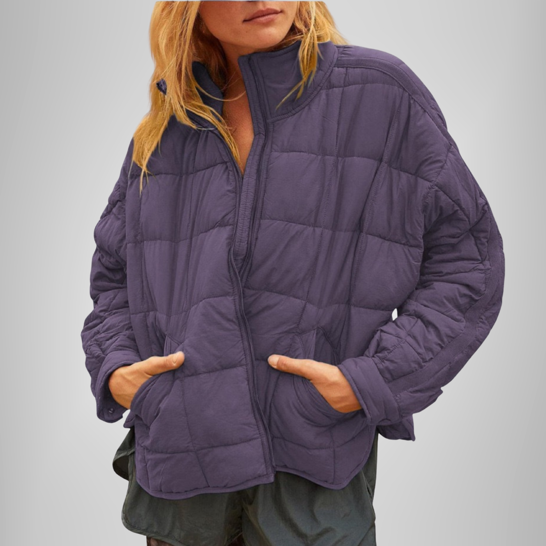 Novalie™ – Kerge Kompaktne Tõmblukk Puff Jacket