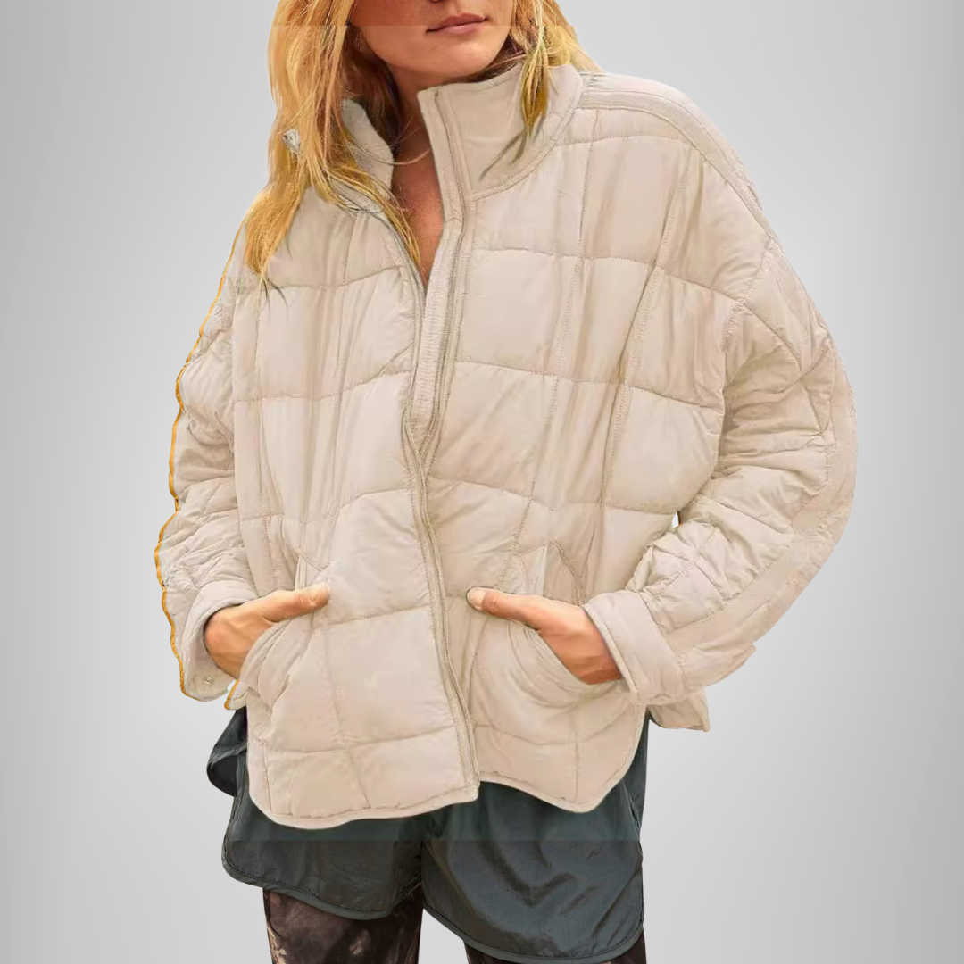 Novalie™ – Kerge Kompaktne Tõmblukk Puff Jacket