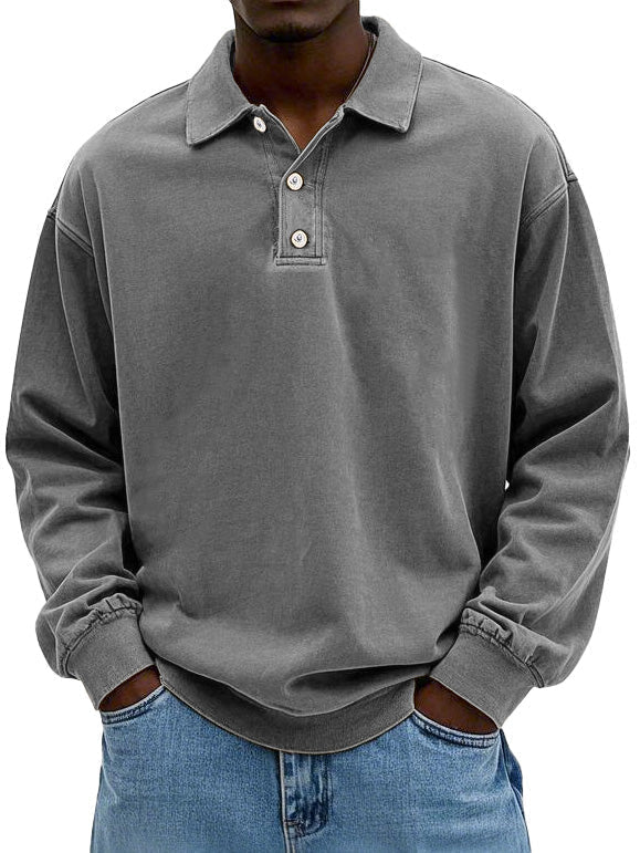 Matteo™ Meeste polo särk pikkade varrukatega