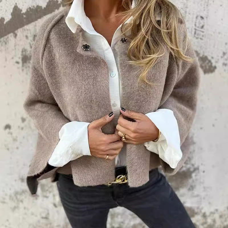 Elise™ | Lühike jakk elegantsete kellakäistega