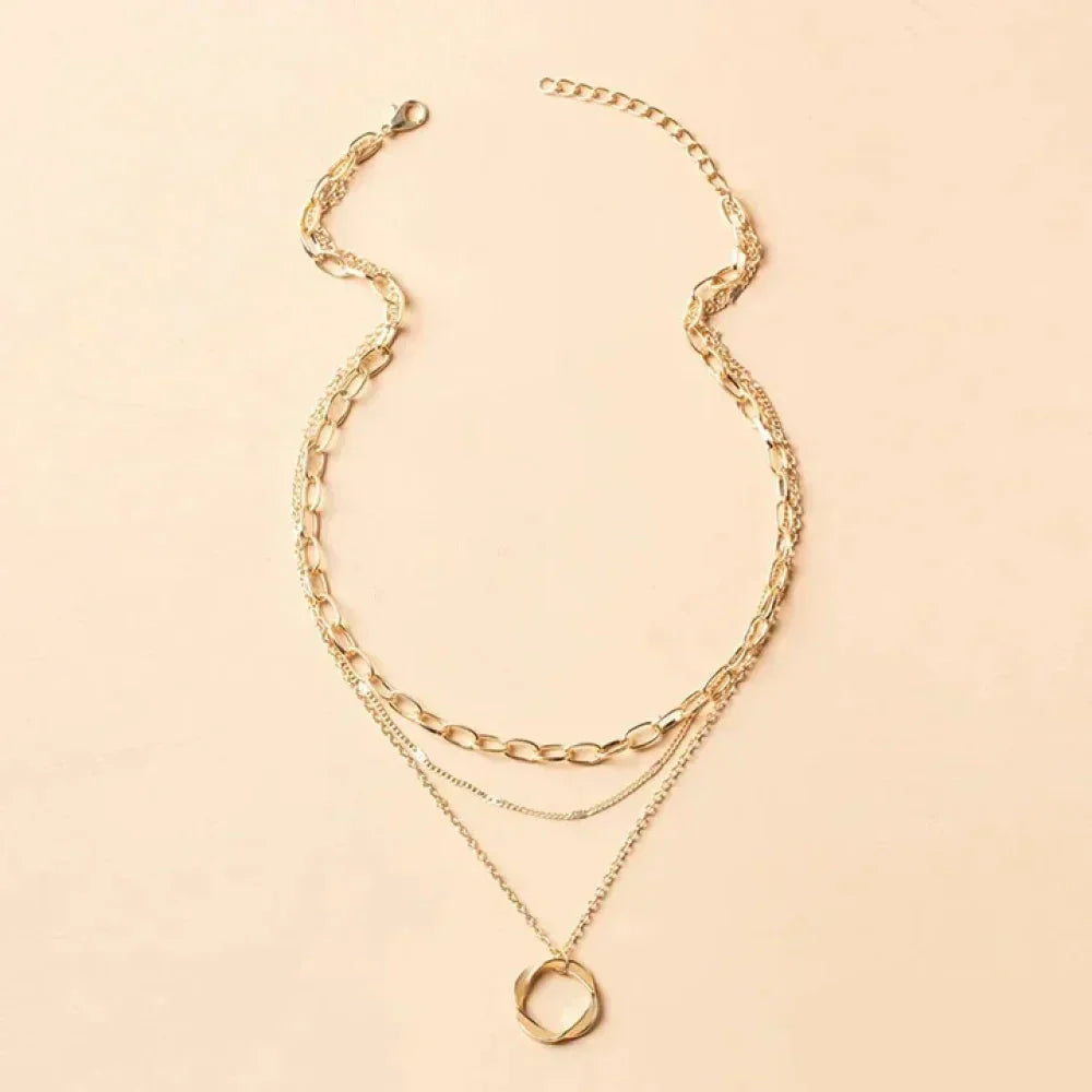 Elira | Kuldne Vintage-Kihiline Kaelakee